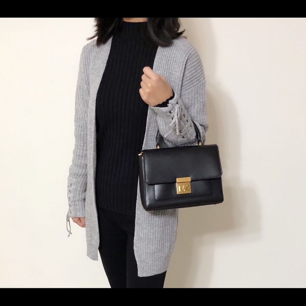 NWT Michael Kors Mindy Medium Top Handle Satchel - Picture 8 of 8